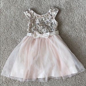 Rose Gold/ pink Dress